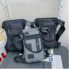 Nylon/Canvas Men Drop Leg Bag Waist Pack Hip Bum Belt Casual Shoulder Leg Bag Motorcycle Riding Thigh Bag