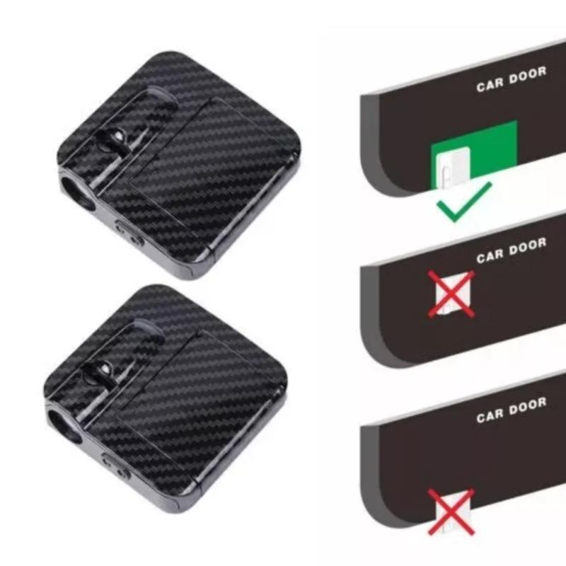 2pcs Wireless Car LED Door Welcome Light Projector Logo No Drill Type Badge Laser Ghost Shadow Night Lamp for Magic Circle