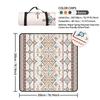 Camping Ground Mat With Ultrasonic Welding Technology Waterproof Foldable For Outdoor Use