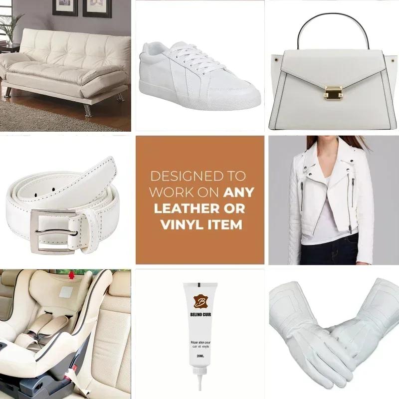 Leather Paint for Leather Repair Kit Paste Shoe Cleaner Stain Remover Household Cleaners Home Car Premium Patch Cream Care