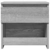 Nightstands 2 pcs Grey Sonoma 40 x 30 x 39 cm Particleboard