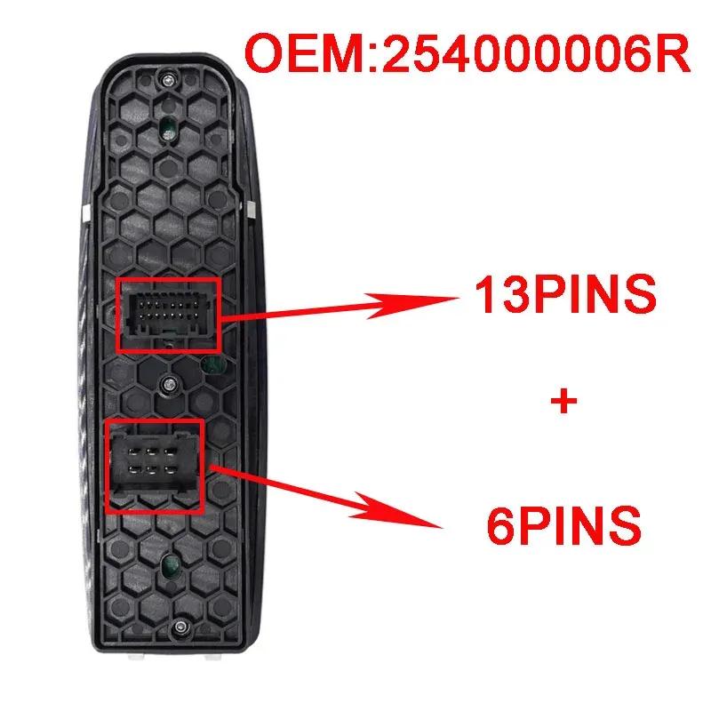 Car Power Window Lifter Switch Control Button For Renault Fluence LZ 1.5 DCI Megane III Laguna III 2008-2016 254000006R