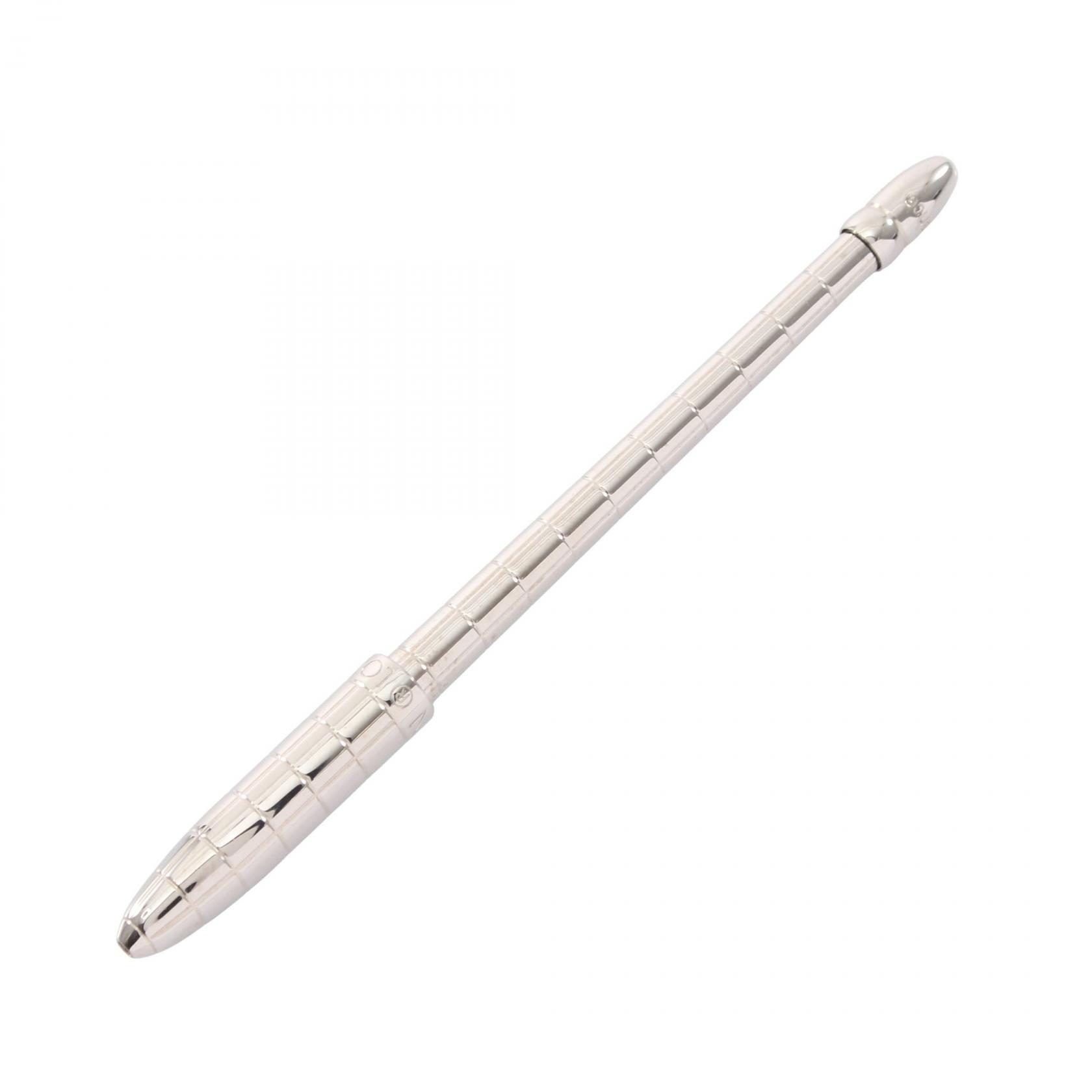 Used LOUIS VUITTON Stiro Agenda PM Ballpoint pen N75005 metal Silver Silver Used unisex