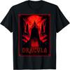 Dracula Gothic Horror Vampire Art -Halloween Vampire Fans T-Shirt