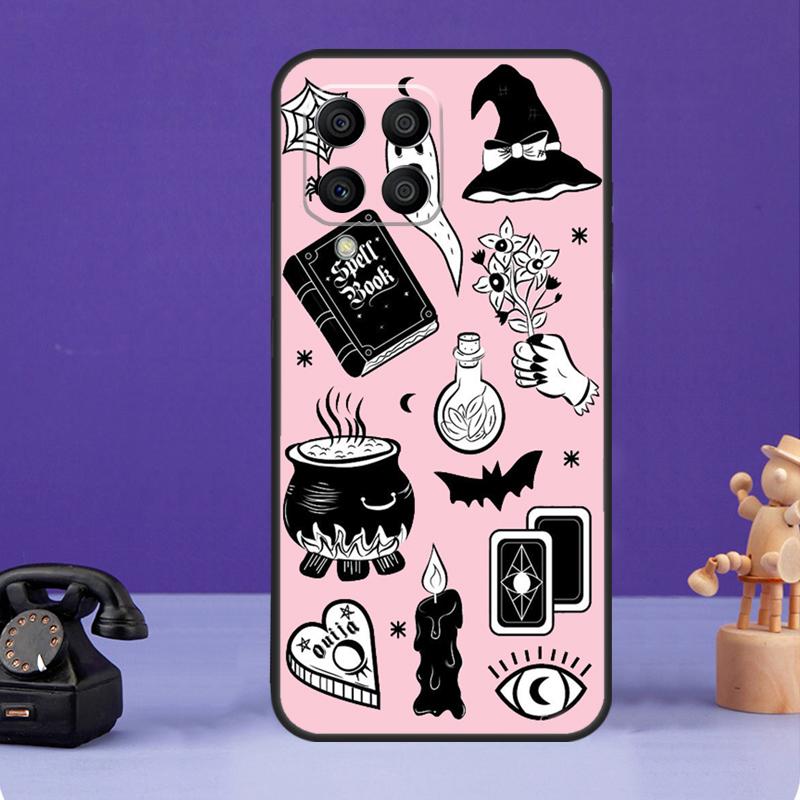 Witch Aesthetic Art Case For Samsung Galaxy M31 M51 M21 M30s M20 M14 M34 M54 M12 M32 M52 M13 M23 M33 M53 M55
