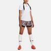 Under Armour Challenger Pro Color Block Printed Sports Shorts Women Shorts Beta-Red 1381049-628