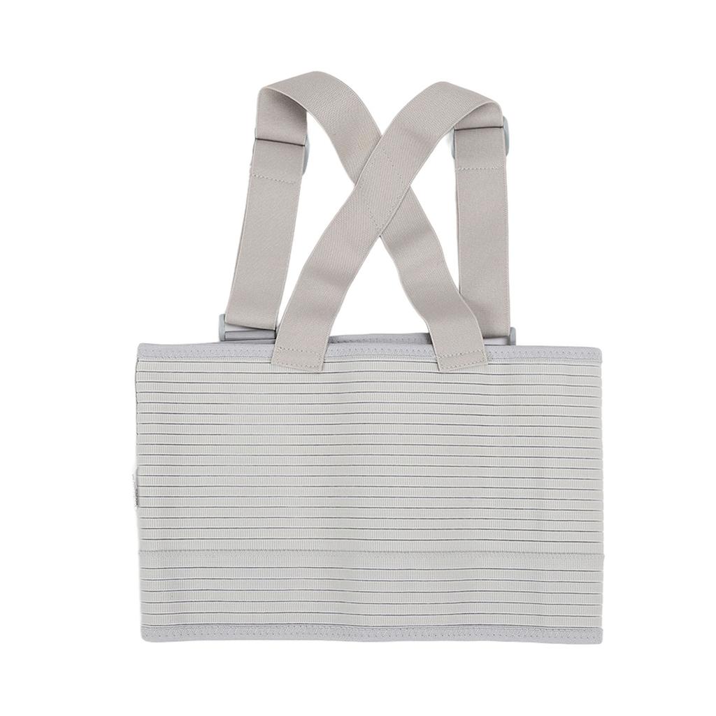 Chest Support Brace Breathable Elastic Dual Support Broken Rib Brace with Adjustable Shoulder Straps for Rib Fractures