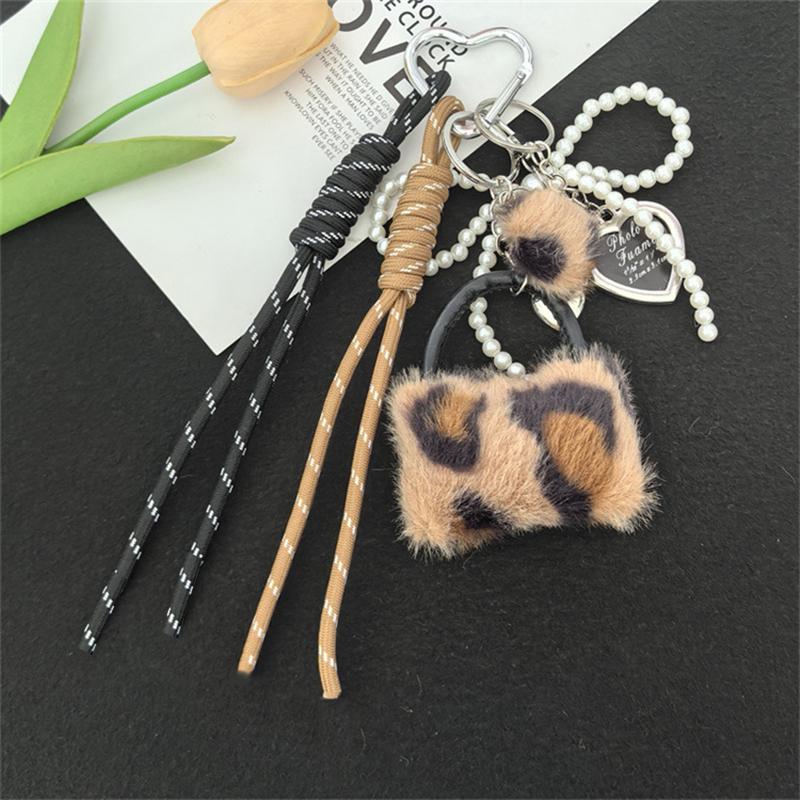 Yogodlns New Fashion Bag Pendant Handmade Rope Sporty Style Plush Decor Handbag Backpack Pendant Bags Accessories Spare Parts for Bags