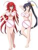 Anime High School DxD Sexy Girl Rias Gremory Himejima Akeno Irina Shidou Dakimakura Povlak na tělový polštář Polštář na objímání těla