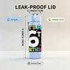 1PC It Is My 6th Birthday Number Print 750ml Color Plastic Sports Water Bottle Leakproof Flip Straw Lid Suitable for Sports Office Home Use