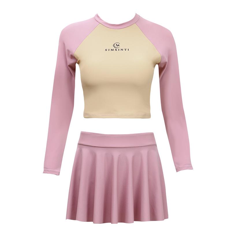 Women's 2023 Summer Boyleg Skirt Swimsuit - Conservative, Slimming Tummy Control Swimwear for Pool