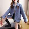 Winter Lamb Fleece Coat Women Thicken Warm Faux Fur Plush Jacket Autumn Female Casual Retro Jackets Plus Size Cardigans