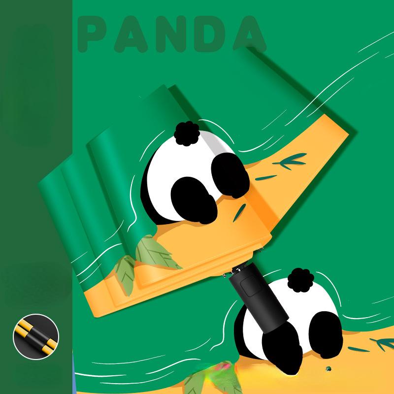 

Милый и легкий черный резиновый складной автоматический зонт в студенческом стиле для детей, подходит как для дождя, так и для солнечной погоды