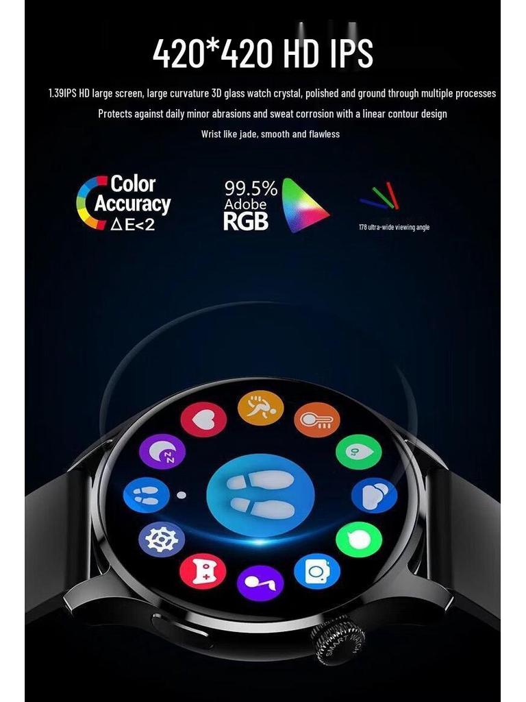 GT8 Smart Sports Watch: Waterproof Smartwatch with Heart Rate, Blood Pressure & Oxygen Monitoring, Plus Offline Payment Capability.