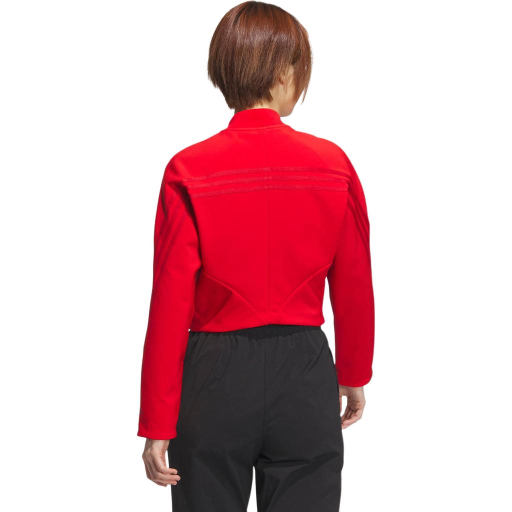 adidas Samuel Gui Yang Collaboration Short Jacket With Disc Buttons Women Outerwear Energy-Red JF6664