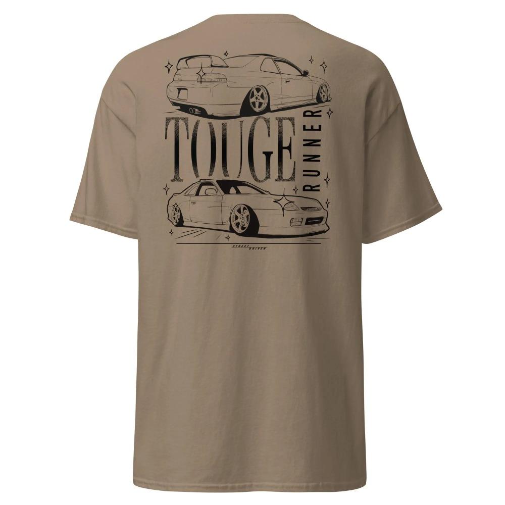 

Honda Mens and Womens Tshirt Summer Cotton Tee Honda Prelude Sketch Shortsleeved Spring and Autumn Motorcycle Cycling Top S