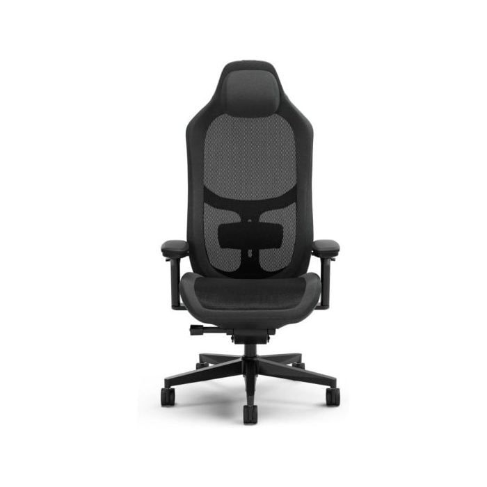 Gaming Chair - Fractal Design - Refine - Mesh - Black - Reclining Backrest