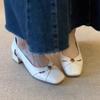 Fashion Elegant High Heels Women Shoes Flower Heeeld Sandals Summer Chunky 2025 Fashion Luxury Woman Shoes Dress Pumps Mujer Sandalias