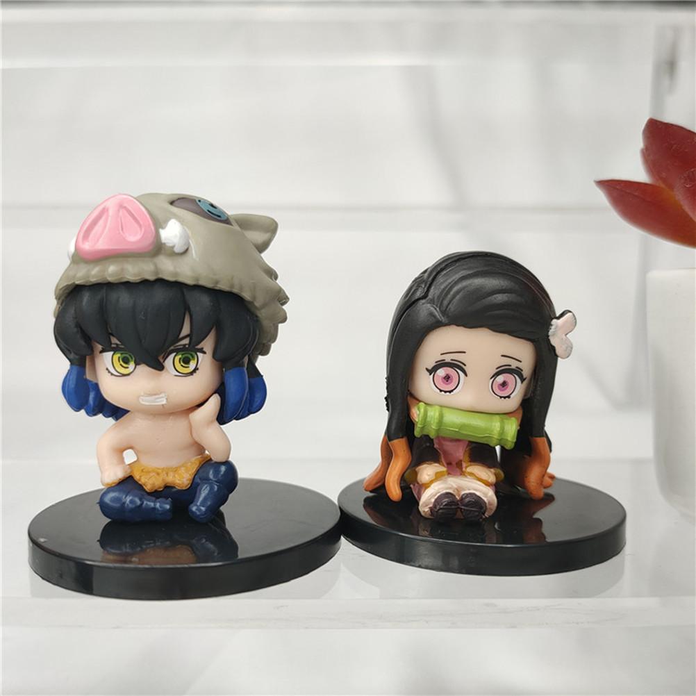 Anime Character Doll Cartoon Doll Ornaments PVC Ornaments for Bedroom Bedside Living Room