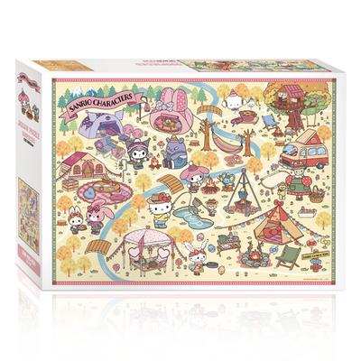 Sanrio Fall Camping Jigsaw Puzzle SAN-A05-056, Korean Popular Puzzles