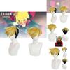Trigun Stampede Vash Wig For Cosplay Costume High-quality Heat-resistant Anime Hairpiece