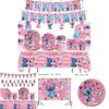 Lilo & Stitch Narozeninové Oslavy Dekorace Potřeby Banner Topper na Dort Balónky