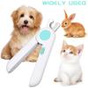 Dog Cat Pet Nail Clippers, Dog Nail Clippers and Trimmers with Safety Shield and LED Lights, Pet Toenail Clippers for Large, Medium and Small Pets