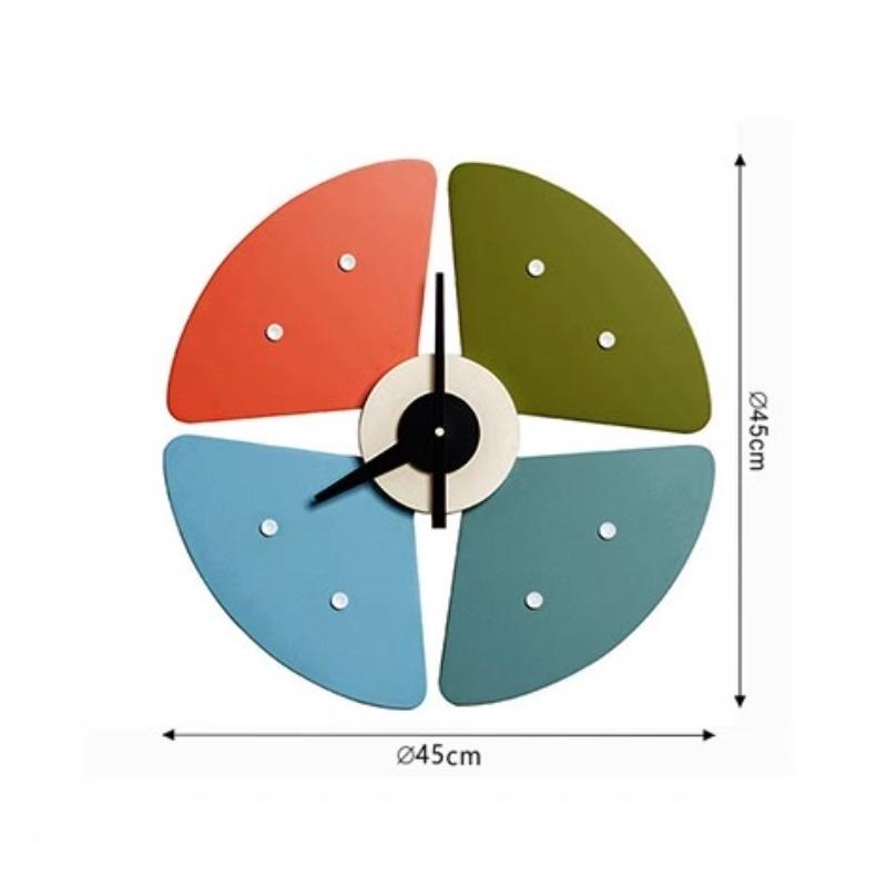 

Creative Wall Clock Modern Silent Wall Clock Nordic Minimalist Household Hanging Clocks Living Room Decoration Accessories