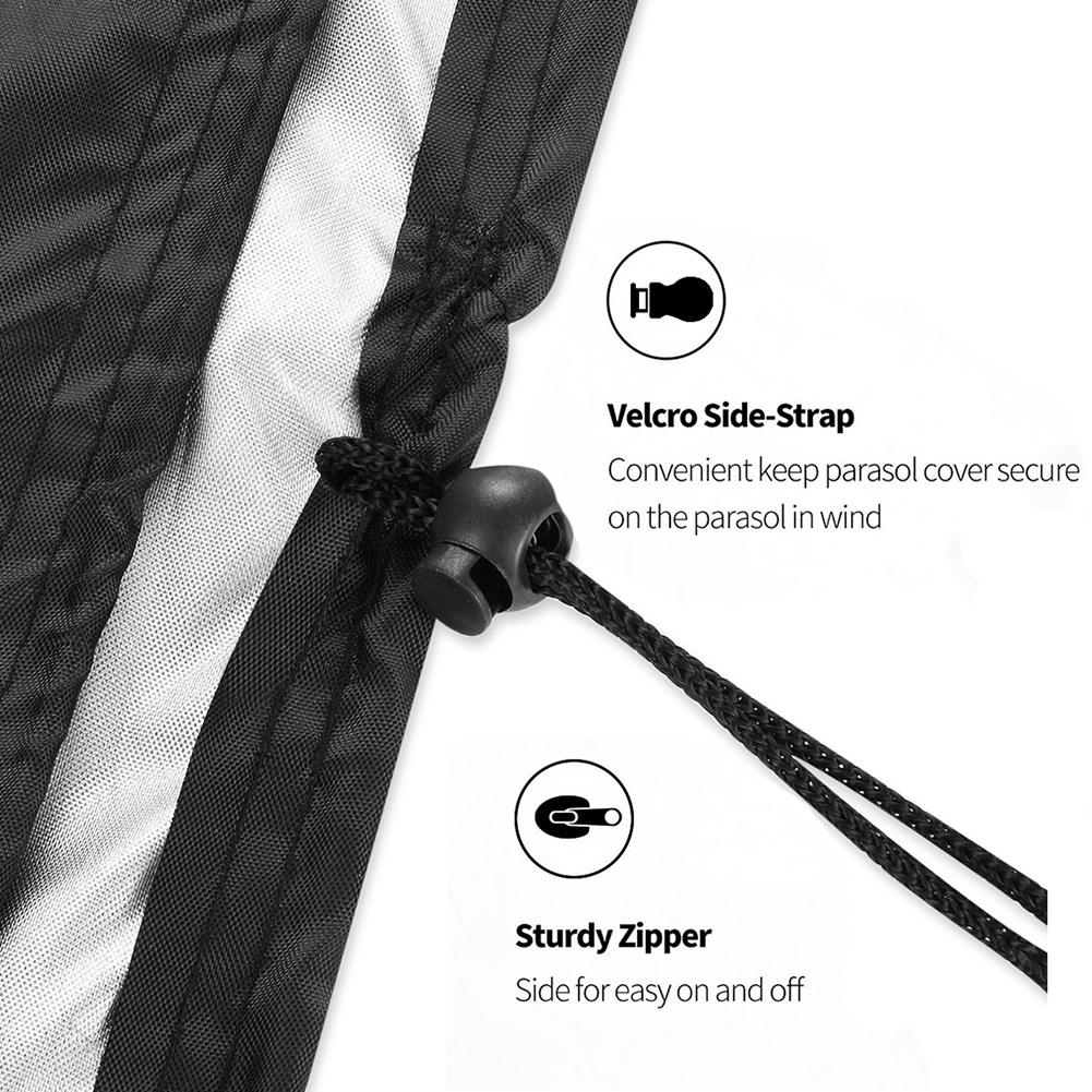 Outdoor Waterproof Oxford Cloth Table Chair Dust Proof Cover for Garden (180x120x74cm)