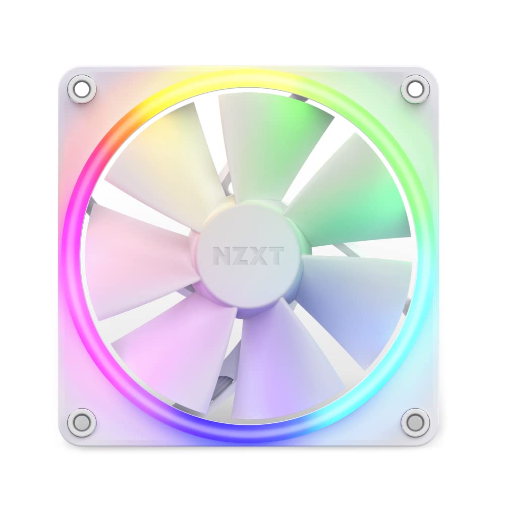 NZXT F120RGB 120 mm x3 RGB-Controller inklusive weißem PC-Gehäuselüfter FN1764 & RF-R12TF-W1