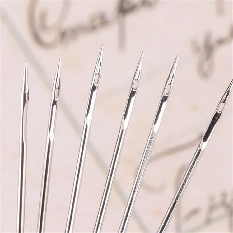60 Pieces Multipurpose Sewing Machine Needle Embroidery and Canvas Needle Alloy Texture for Tailoring and Home Repairs