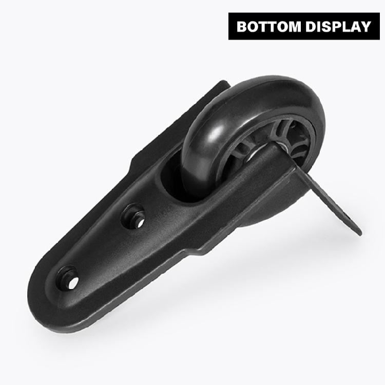 Luggage Wheels Set of 2 Easy Installation Suitcase Replacement Directional Wheels Rotation Spinner Suitcase Accessories