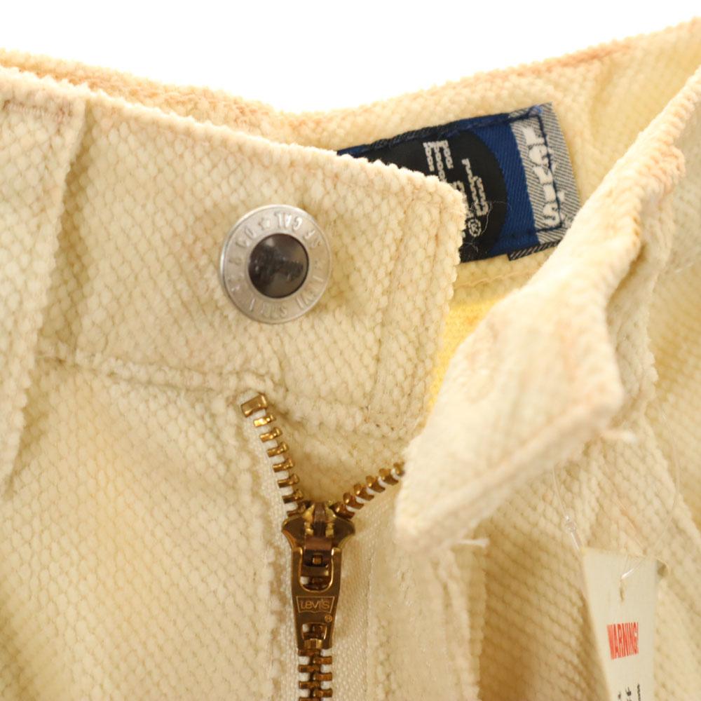 Levi's 90s Unused Silver Tab Old Deadstock Flare pants W27 Ivory Women Used