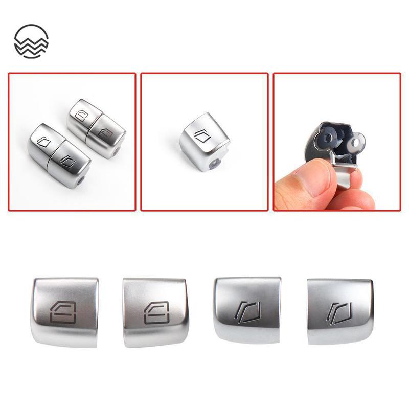 For Mercedes W447 W448 Car Window Switch Repair Button Cover Vehicle Door Glass Control Switch Key Cap For Benz Vito V260 Class