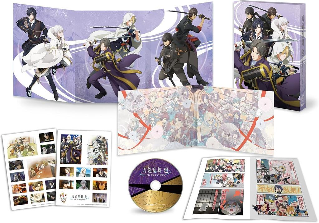 Anime "Touken Ranbu: The Legend of the Close Samurai" Blu-ray