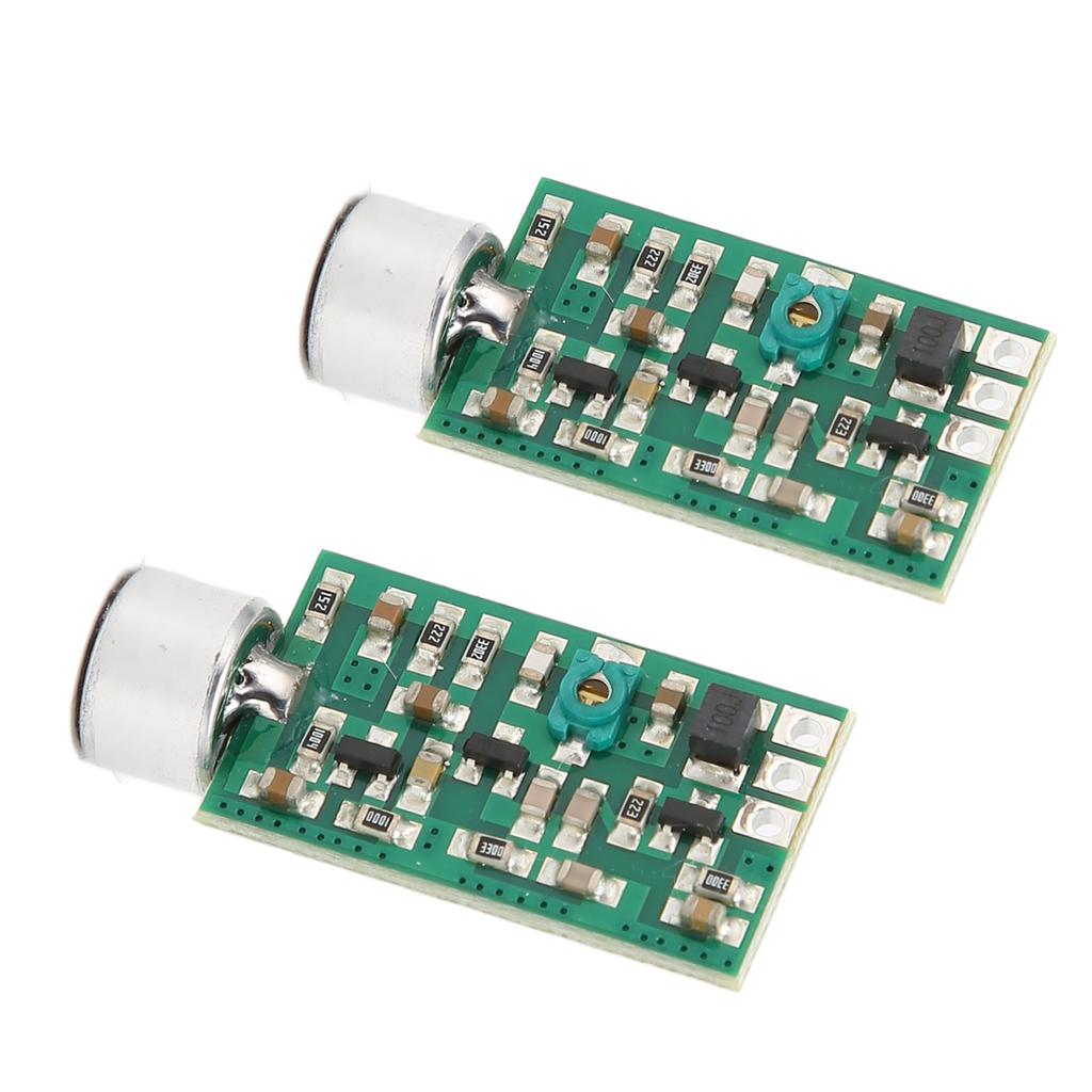 2 szt. Moduł nadajnika FM z mikrofonem Profesjonalny V4.0 FM MIC Bezprzewodowy nadajnik dźwięku dla radia FM