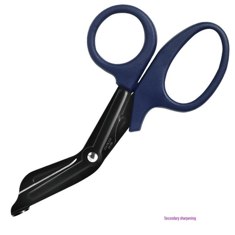 7.5-Inch Stainless Steel EMT Bandage and Gauze Scissors with Angled Tip