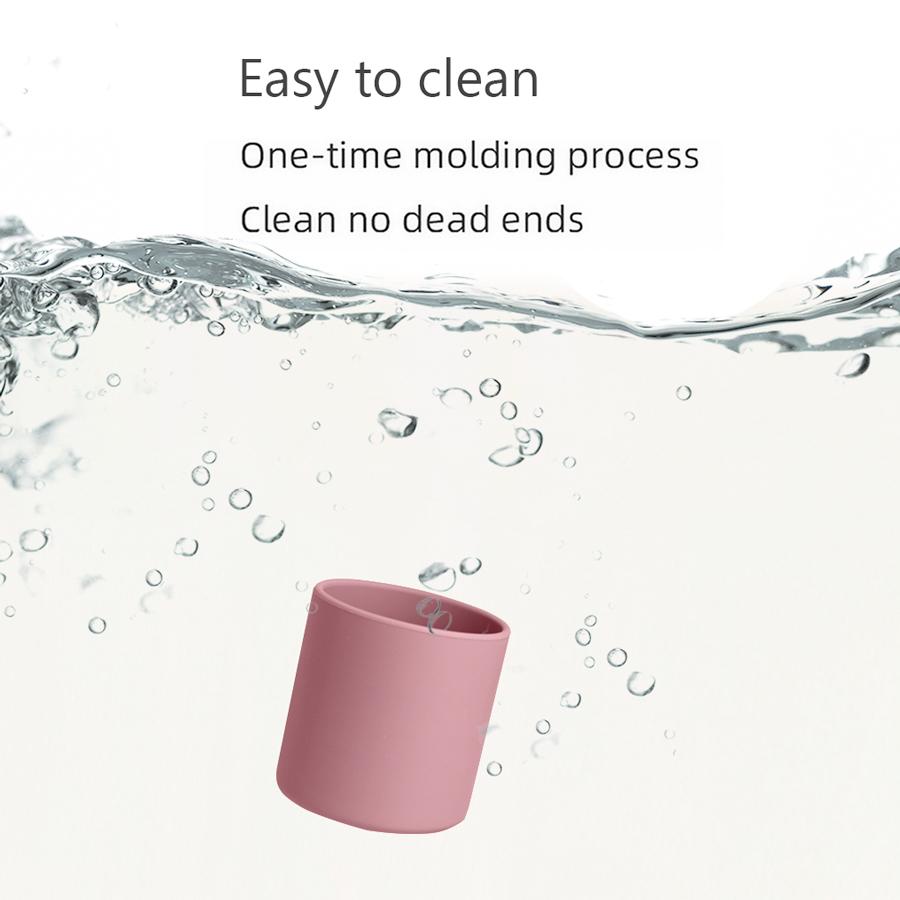 Color Kids 1 Stück Baby Lernbecher Silikon Fütterungsflüssigkeitsbecher Gurgeltasse Kinder Trainingswasserbecher Baby Zubehör