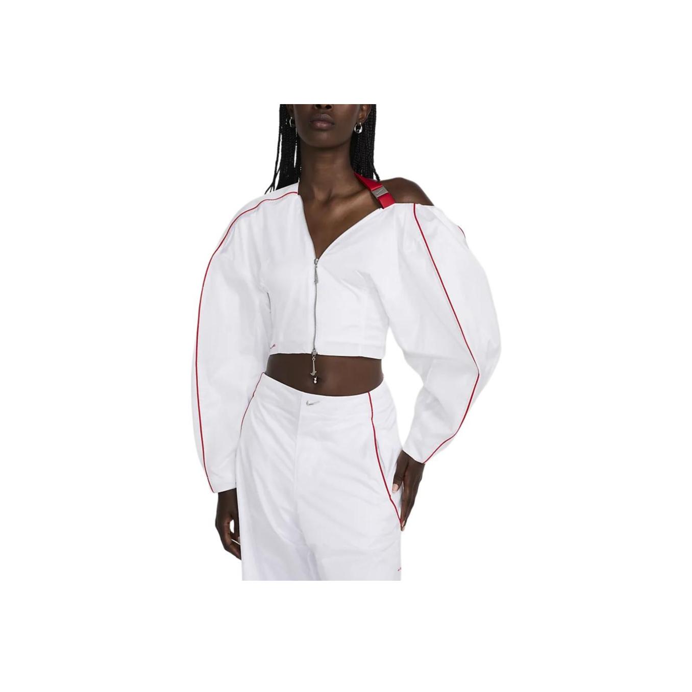 

Nike X Jacquemus Повседневная Удобная Модная Персонализированная Спортивная Куртка Женская Куртка Белая FV5690-100 L