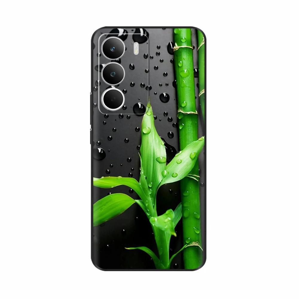 For OPPO Realme C71 Case 6.67'' Soft TPU Black Silicone Cartoon Back Cover For Realme C71 C 71 RealmeC71 Cases Shockproof Fundas