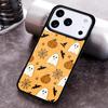 Pumpkin Bat Witch Phone Case for iPhone 17 16 15 Pro Max Air 14 13 12 11 Plus Shockproof Capa Cover