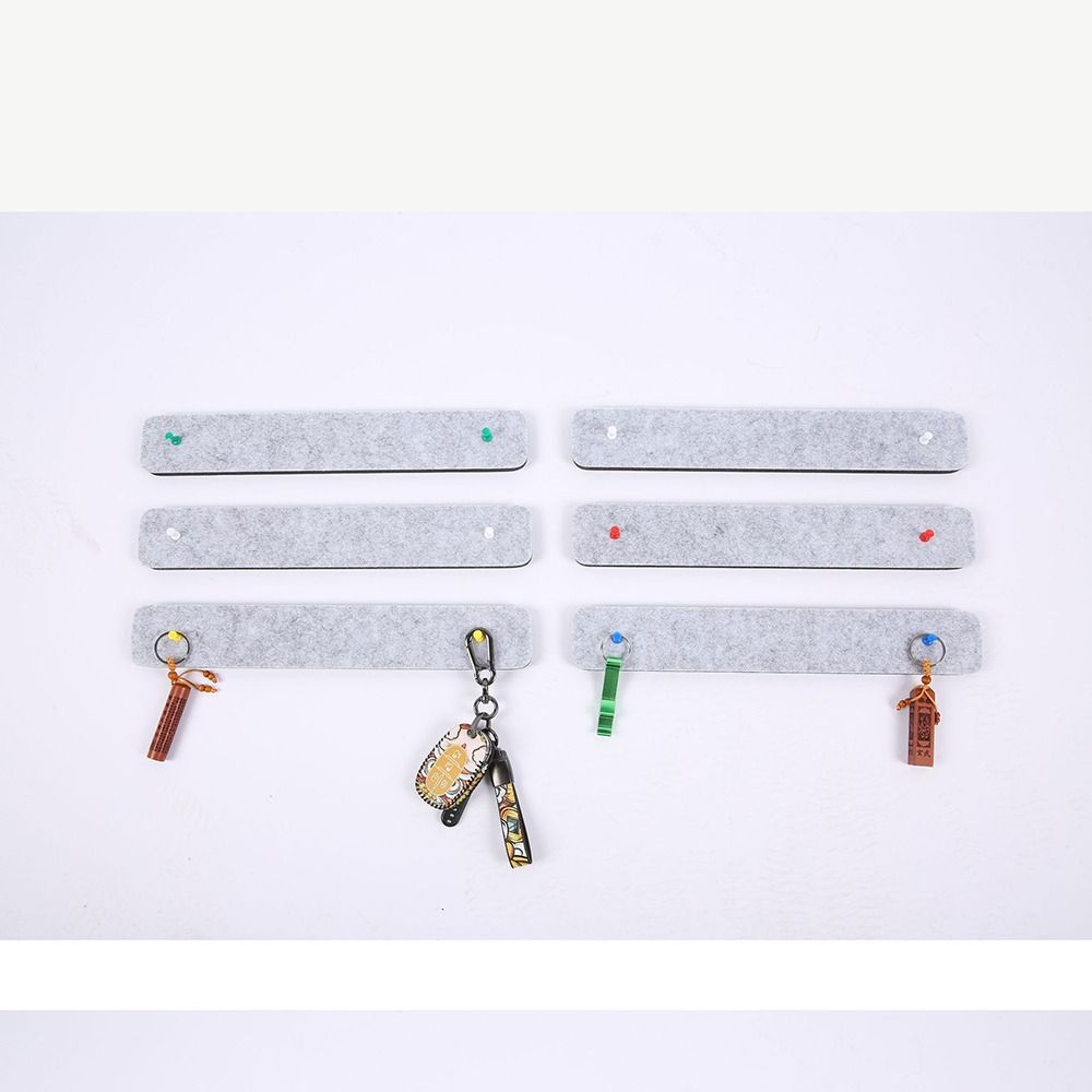 6Pcs Wall Decoration Felt Pin Board Lightweight Combo Bulletin Board Decorative Memo Boards Home