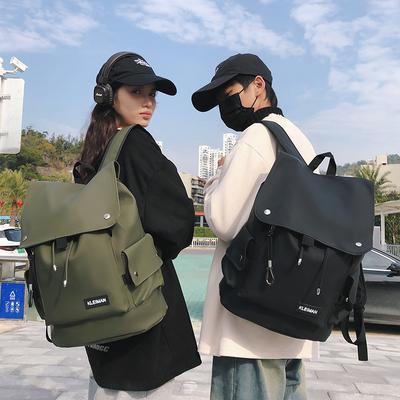 Backpack Men's Fashion Versatile Large Capacity Going Out Travel Bag Personalized Design Backpack Simple Student Class Bag