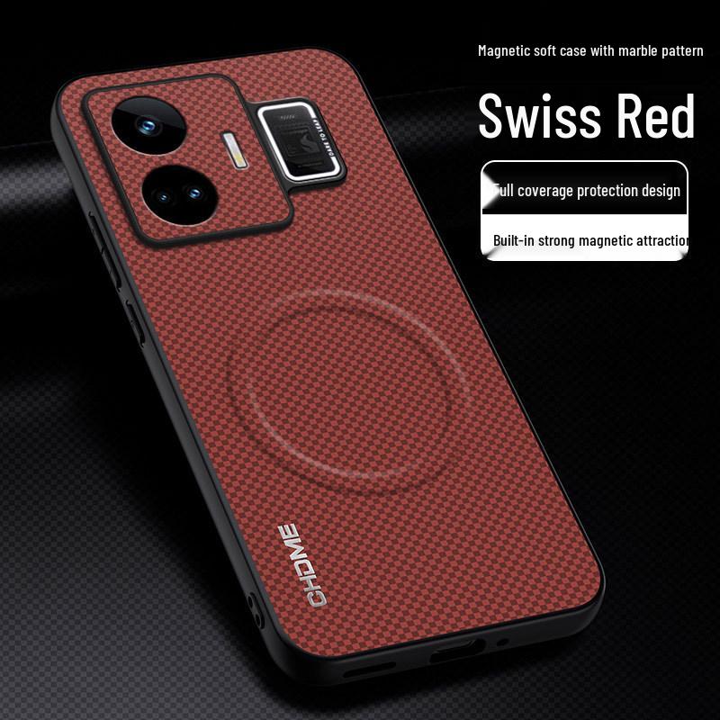 

RealMe GTneo5 5SE Case: Drop-Proof, Full Coverage, High-End, Stylish, Magnetic Suction Design. GTneo5