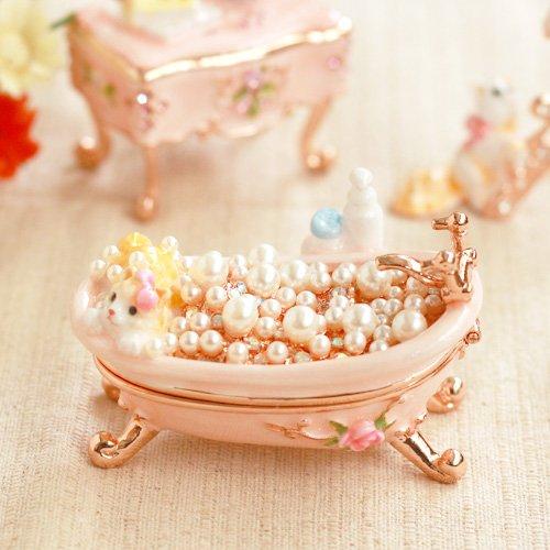 <Miniature Bus (Pink)> Pierce Jewelry Box