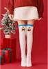 2020 Autumn/Winter Women's Coral Over-the-Knee Socks with Thickened Length and Cartoon Animal Patterns