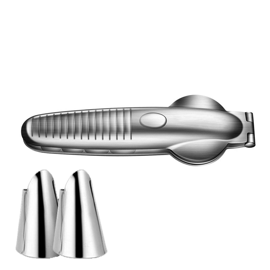 Multifunctional Nut Sheller Professional Stainless Chestnut Sheller Opener with Protective Finger Cover