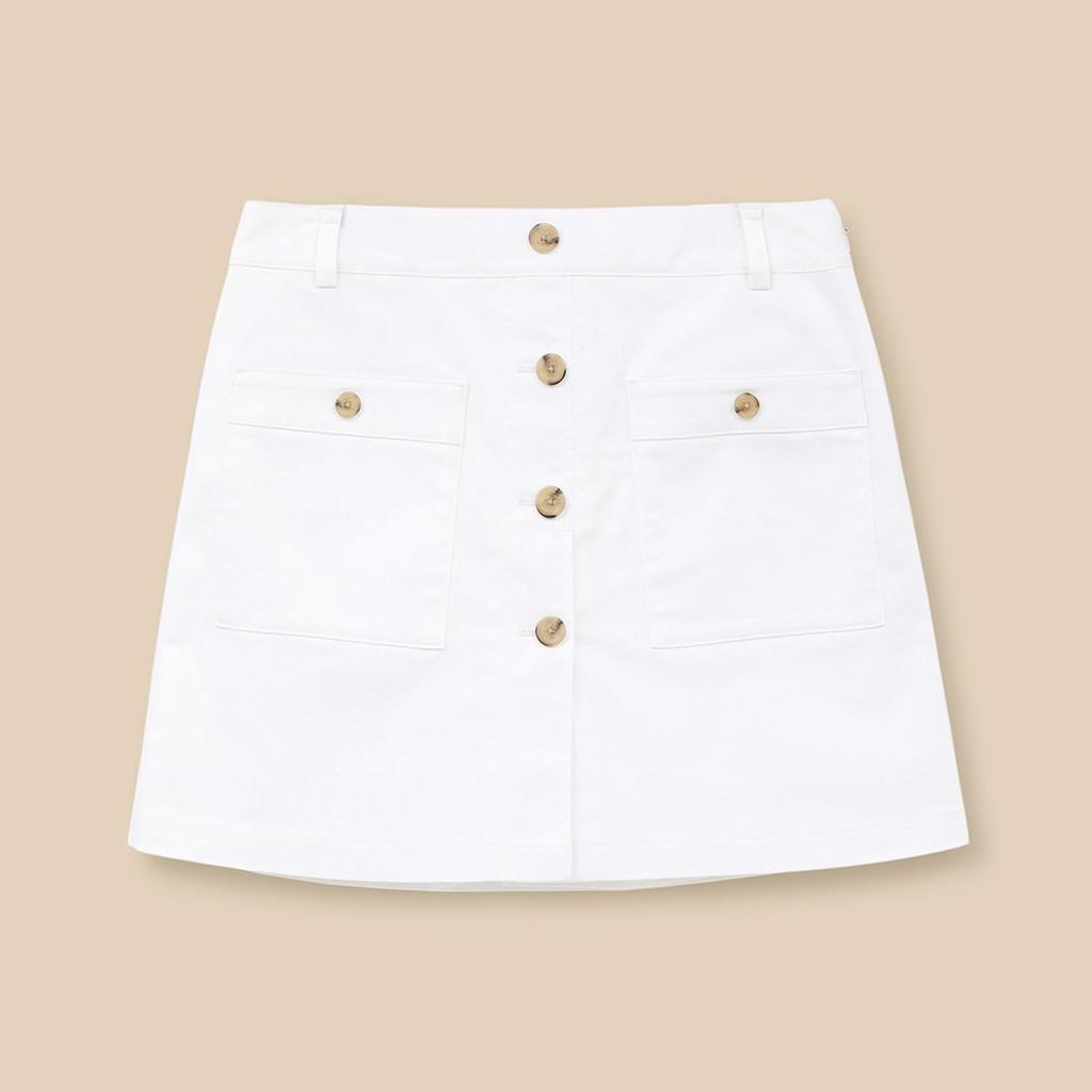 Callaway Stretch Skirt for C24128201 Women's (Shorts Included) Golf, 1030_White