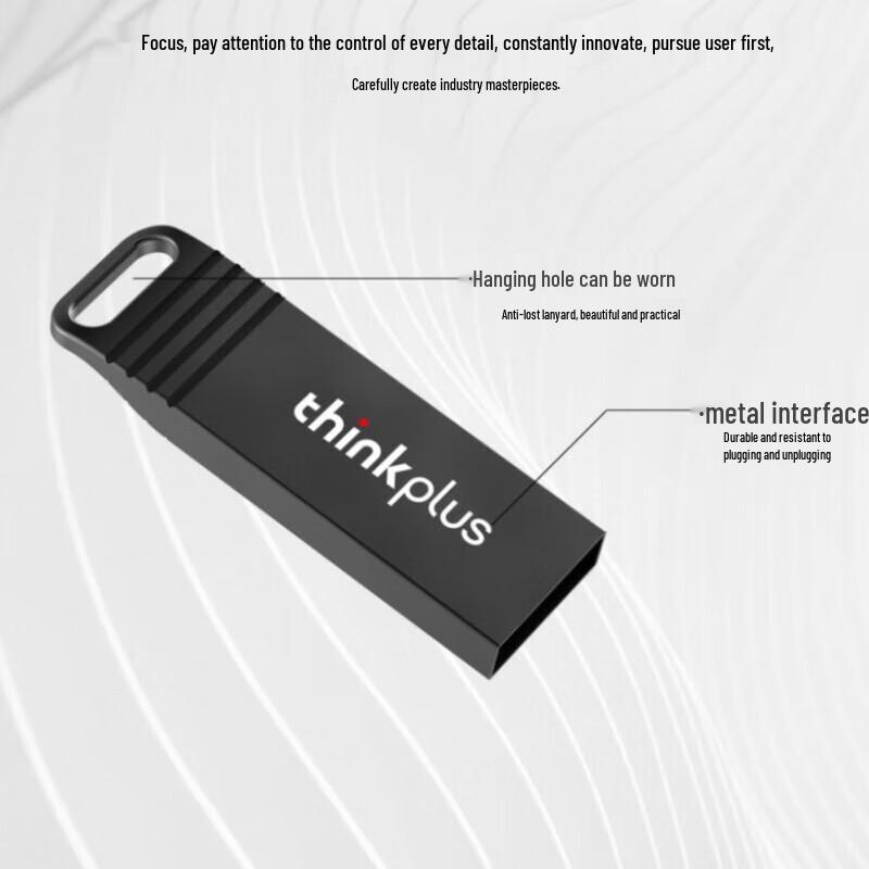 ThinkPlus Lenovo MU221 USB 2.0 Metal Flash Drive