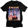 Amerikanische TV-Show Phil Dunphy T-Shirts Harajuku Grafikdruck Kurzarm Baumwolle T-Shirt Oversize Streetwear Paare